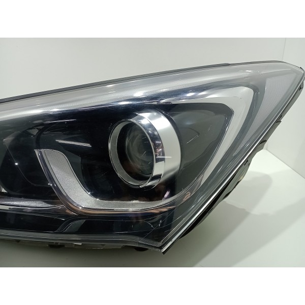 Farol Esquerdo Com Xenon Hyundai Santa Fé Gls 2019