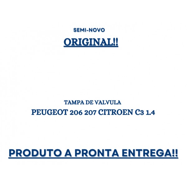 Tampa De Valvula Peugeot 206 207 Citroen C3 1.4