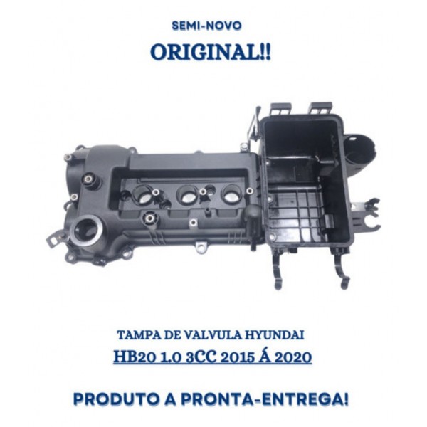 Tampa De Valvula Hyundai Hb20 1.0 3cc 2015 A 2020 Usado
