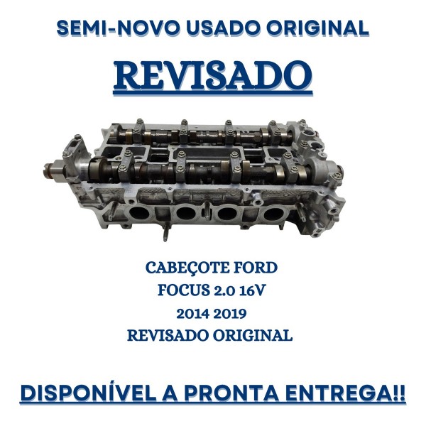 Cabeçote  Focus 2.0 16v Duratec C/solenoide 2014 2019