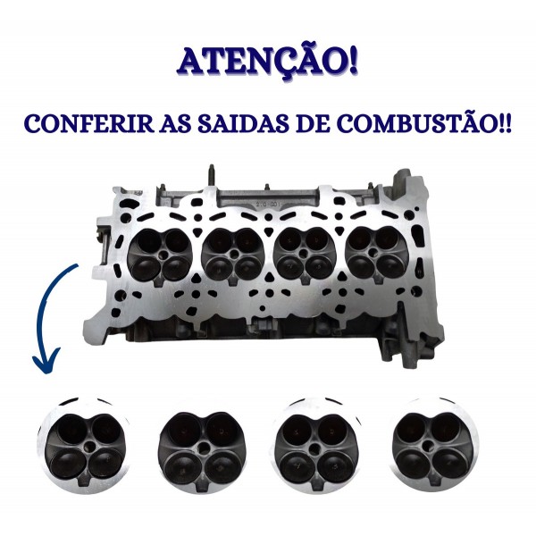 Cabeçote  Focus 2.0 16v Duratec C/solenoide 2014 2019