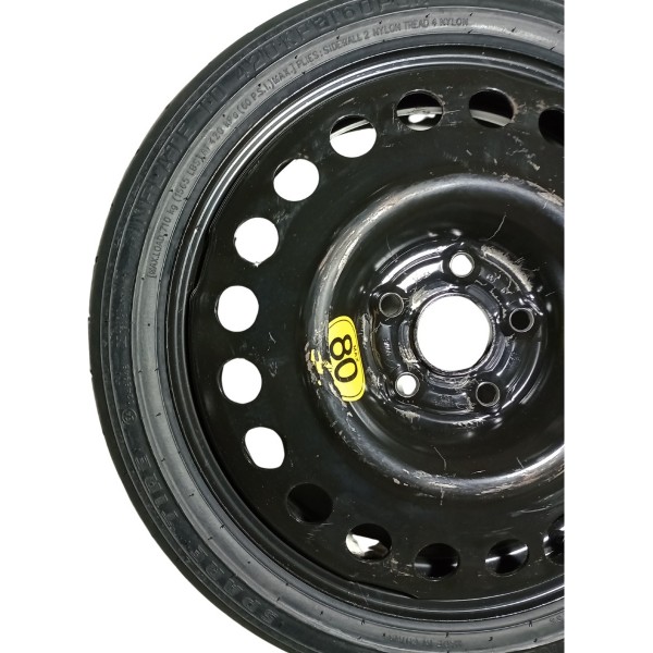 Roda Estepe Pneu T125 70 R16 Gm Tracker Usado