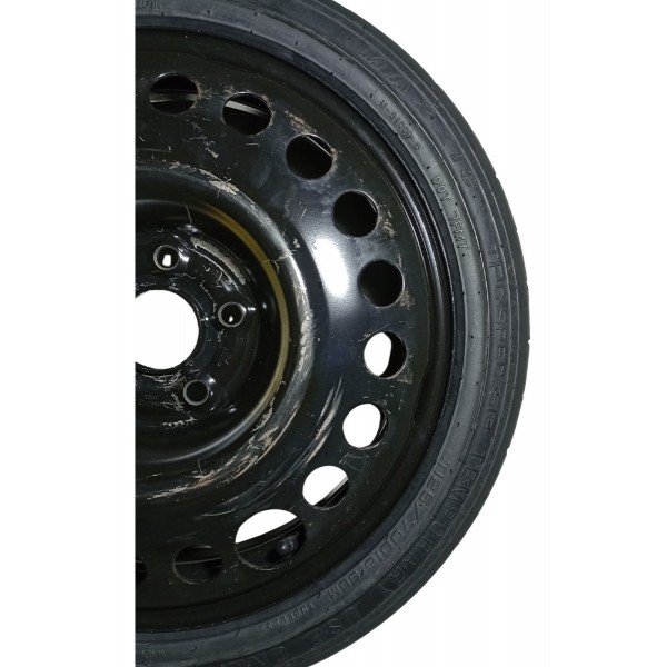 Roda Estepe Pneu T125 70 R16 Gm Tracker Usado