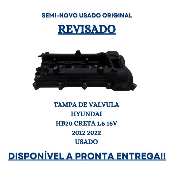 Tampa De Valvula Hyundai Hb20 Creta 1.6 16v 2012 2022 Usado