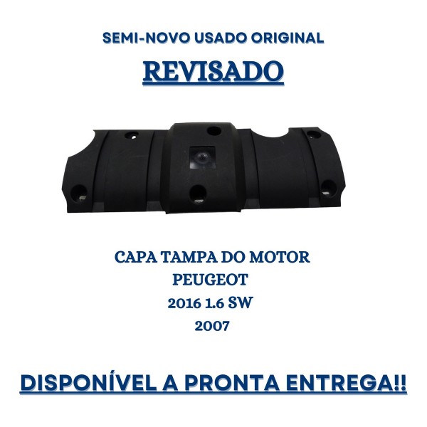 Capa Tampa Do Motor Peugeot 206 1.6 Sw 2007 Usado