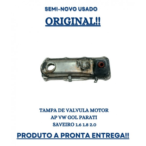 Tampa De Valvula Motor Ap Vw Gol Saveiro 1.6 1.8 2.0 Usado