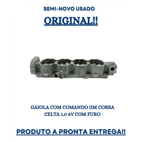 Gaiola Com Comando Gm Corsa Celta 1.0 8v Com Furo Usado