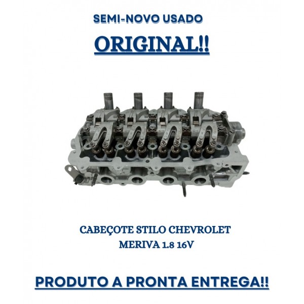 Cabeçote Stilo Chevrolet Meriva 1.8 16v Revisado