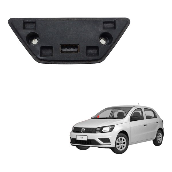 Tomada Usb Superior Do Painel Vw Gol G7 1.0 2022 Usado