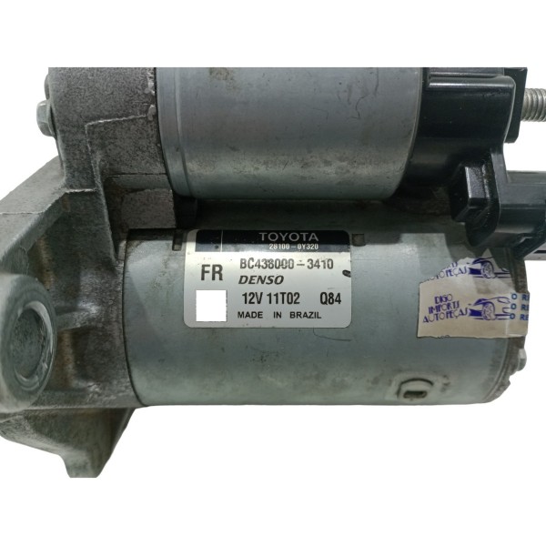 Motor De Arranque Partida Etios 2017 1.5 Usado