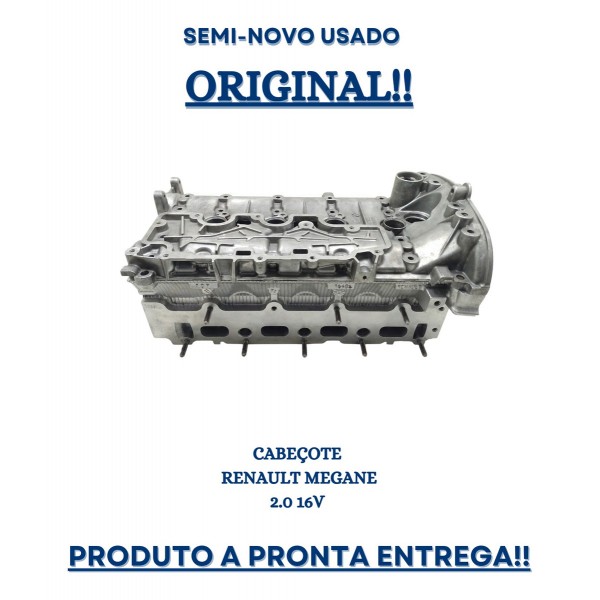 Cabeçote Renault Megane 2.0 16v Revisado