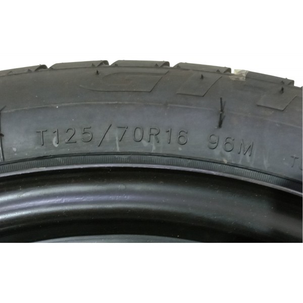 Roda De Estepe Pneu T125 70 R16 Tiggo 7 2020 2022 Usado