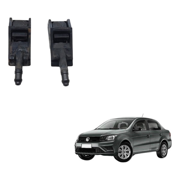 Par Brucutu Esguicho Parabrisa Vw Voyage G7 2020 Usado