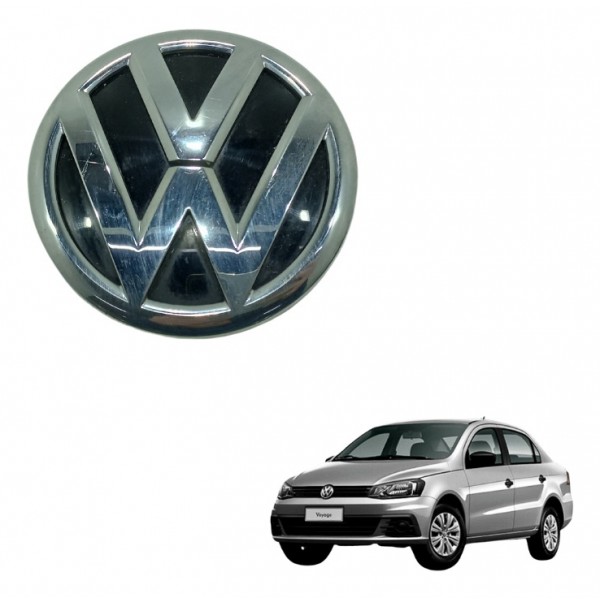 Emblema Logo Tampa Traseira Vw Voyage G7 2020 Usado