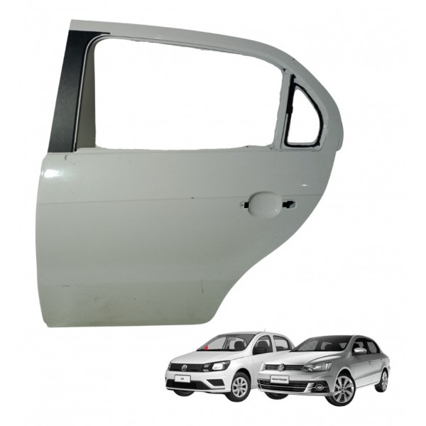 Porta Traseiro Esquerdo Vw Voyage Gol G7 2020 Usado