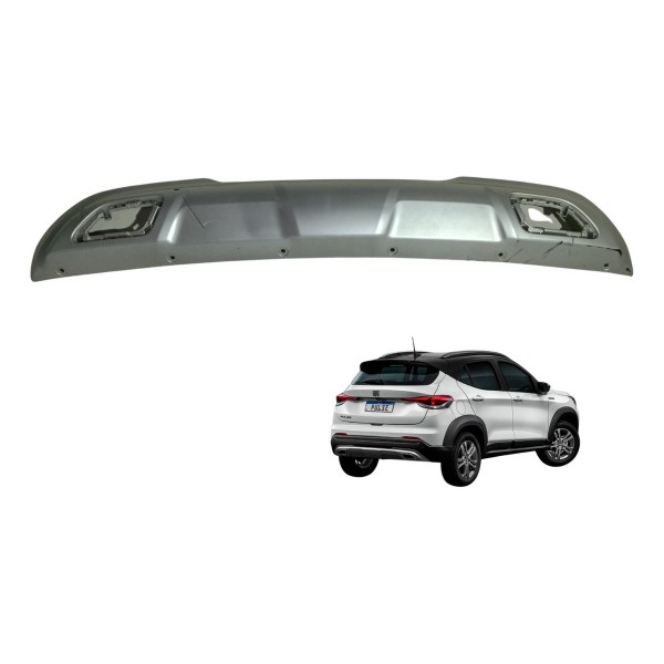 Spoiler Soleira Parachoque Traseiro Fiat Pulse 2022 Usado