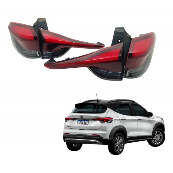 Kit Lanterna Tampa Canto Traseiro Fiat Pulse 2022 23 Usado