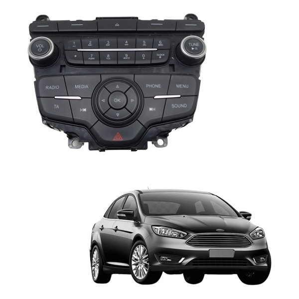 Radio Comando Multimidia Ford Focus Aut 2015 Usado