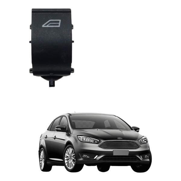 Botão Vidro Da Porta Traseira Ford Focus Aut 2015 Usado