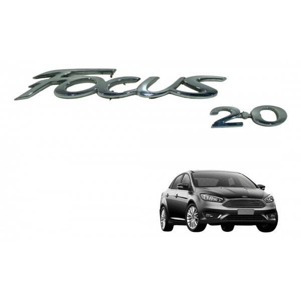 Emblema Logo Tampa Traseira Focus 2.0 Aut 2015 Sedan Usado