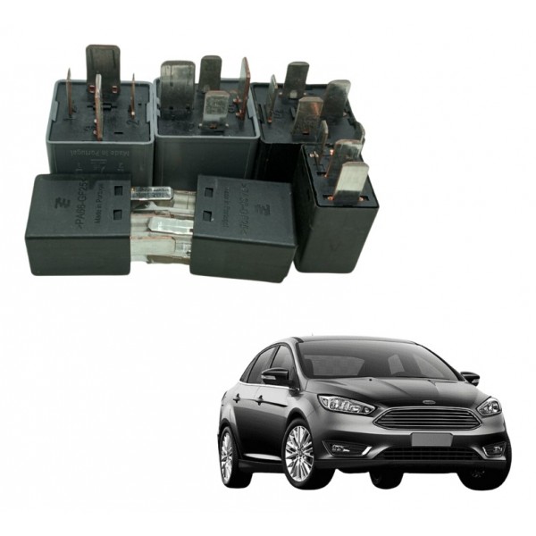 Kit Fusiveis Rele Auxiliar Ford Focus Aut 2015 Usado