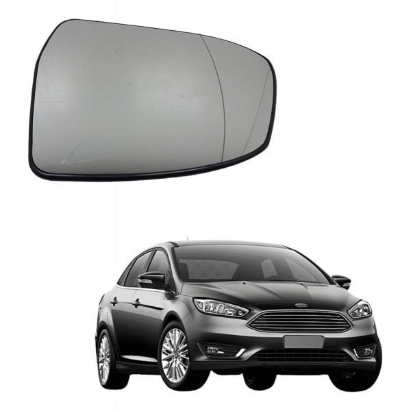 Lente Espelho Retrovisor Esquerdo Ford Focus Aut 2015 Usado