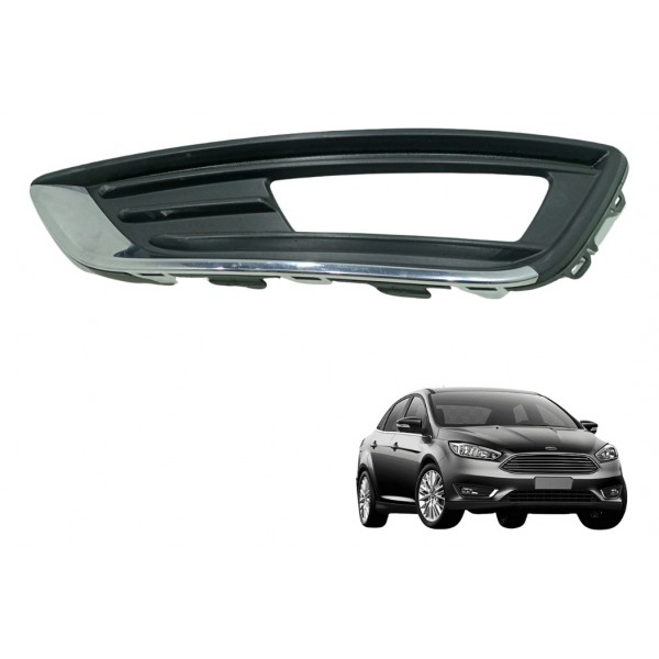 Moldura Farol Milha Cibie Esquerdo Ford Focus Aut 2015 Usado