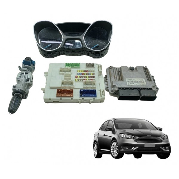 Kit Code Injeção Ford Focus 2.0 Aut 2015 Powershift Usado