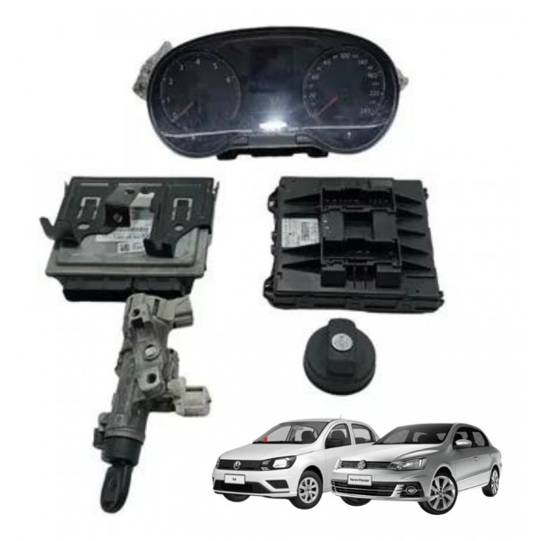 Kit Code Injeção Vw Voyage Gol G7 1.6 Aut 2020 Usado