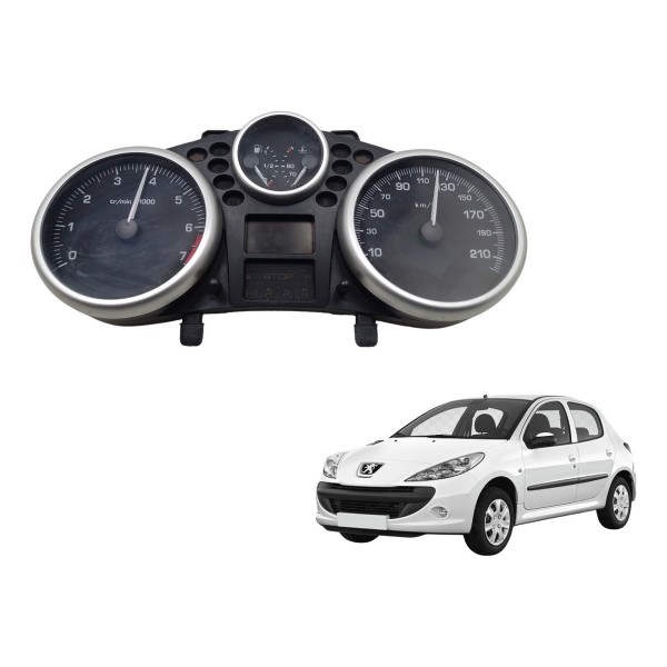 Painel Instrumentos Velocimetro Peugeot 207 1.4 2010 Usado