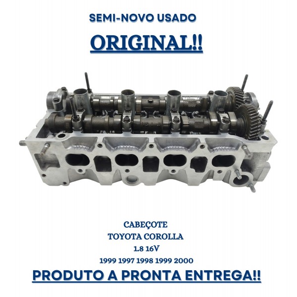 Cabeçote Toyota Corolla 1.8 16v 1996 2000 Revisado