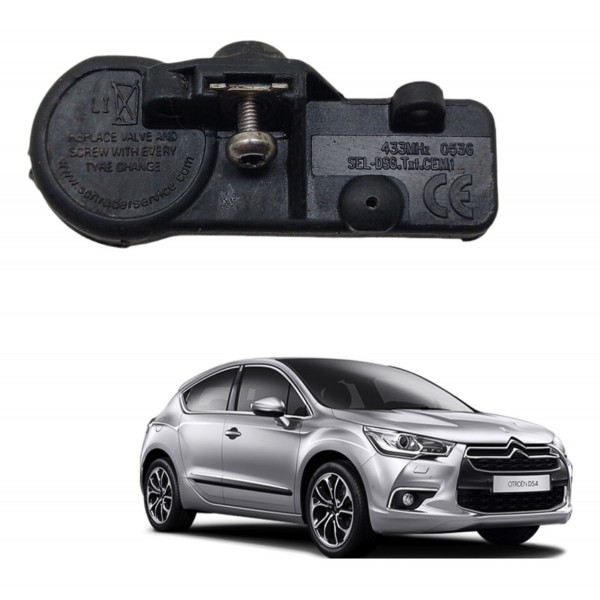 Sensor Pressão Pneu Tpms Ds3 Ds4 Thp 2013 2014 Usado