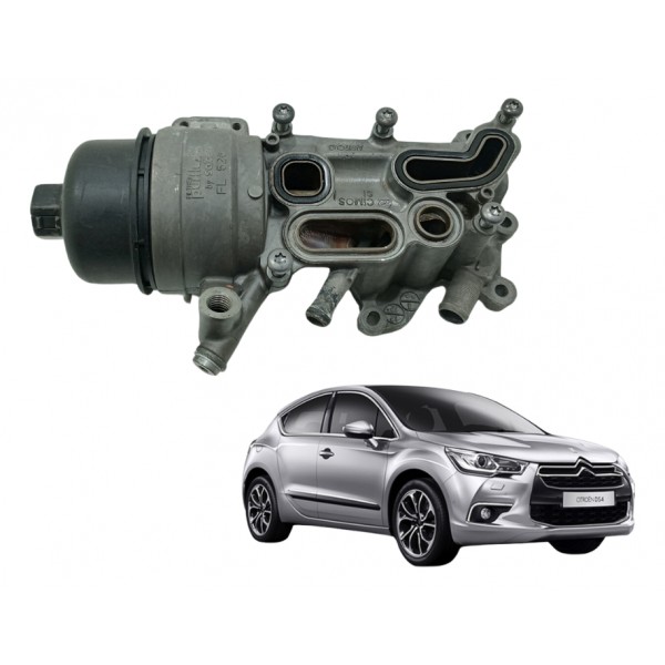 Suporte Filtro Oleo Do Motor Citroen Ds4 Thp 1.6 2014 Usado