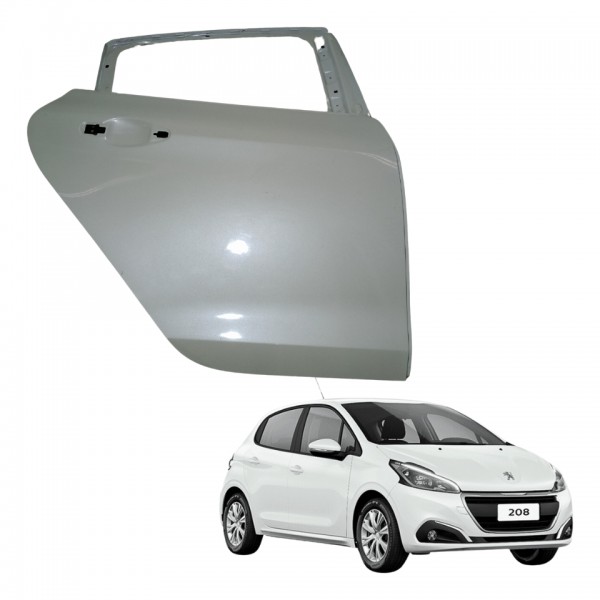 Porta Traseira Direita Peugeot 208 Active 2014 Usado