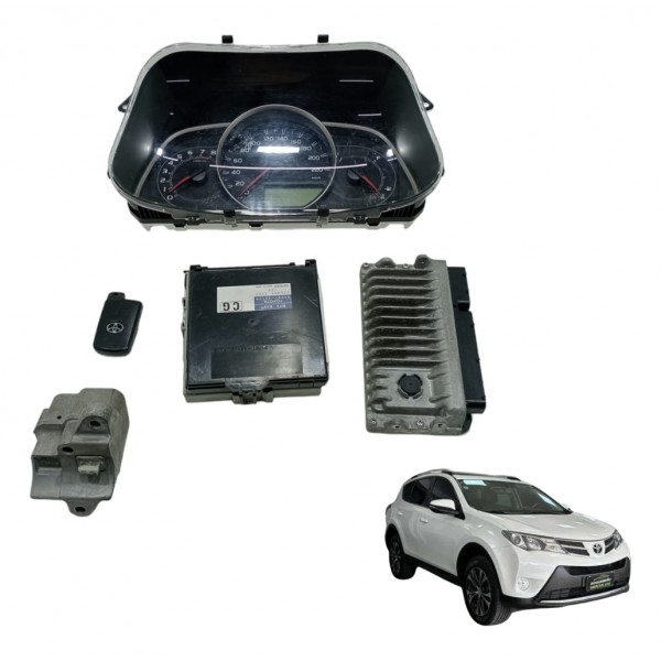 Kit Code Modulo Injeção Rav4 2.5 2014 Start Stop Usado