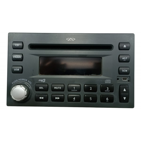 Radio Cd Player Chery Celer 2012 2015 S217911031 Usado