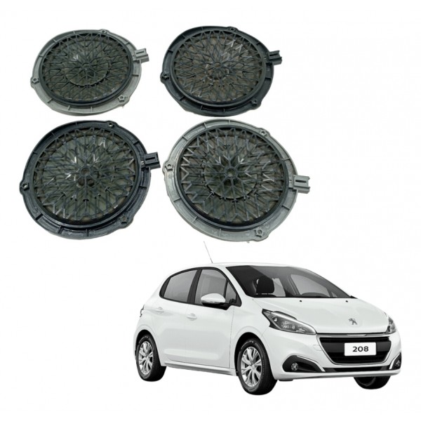 Kit Alto Falante 4 Portas Peugeot 208 Active 2014 Usado