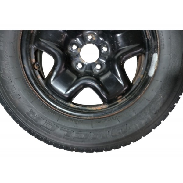 Roda Ferro Pneu 215 65 Aro 16 Fiat Toro Original Usado