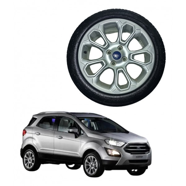 Roda Liga Pneu 205 50 Aro 17 Ford Ecosport Titanium Usado