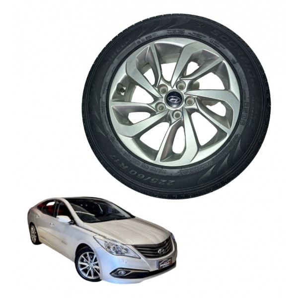 Roda Liga Pirelli 225 60 Aro 17 Hyundai Azera Original Usado