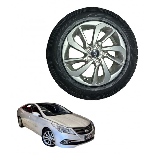 Roda Liga Pirelli 225 60 Aro 17 Hyundai Azera Original Usado