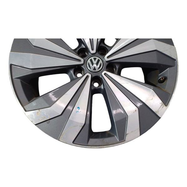 Roda Liga Leve Diamantada Aro 17 Vw T Cross Original Usado