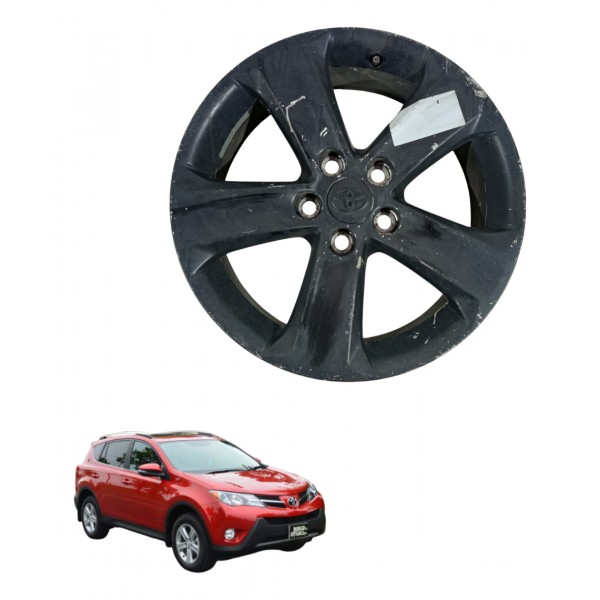 Roda Liga Leve Aro 17 Toyota Rav4 Original Usado