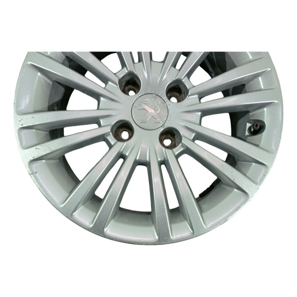 Roda Liga Leve Aro 15 Peugeot 208 Original Usado