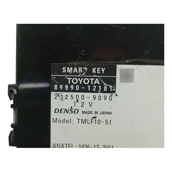 Modulo Smart Key Corolla 2015 8999012181 Original Usado