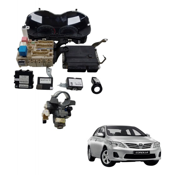 Kit Code Modulo Injeção Corolla Xei 2.0 2012 2013 Usado