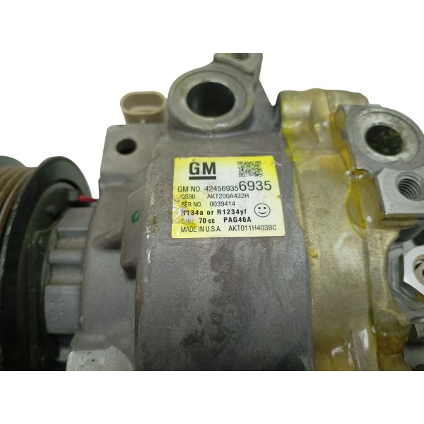 Compressor Ar Condicionado Gm Tracker 1.4 Turbo 17 20 Usado