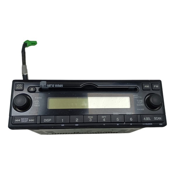 Radio Cd Mp3 Original Honda Crv 2007 11 39100swaa50 Usado