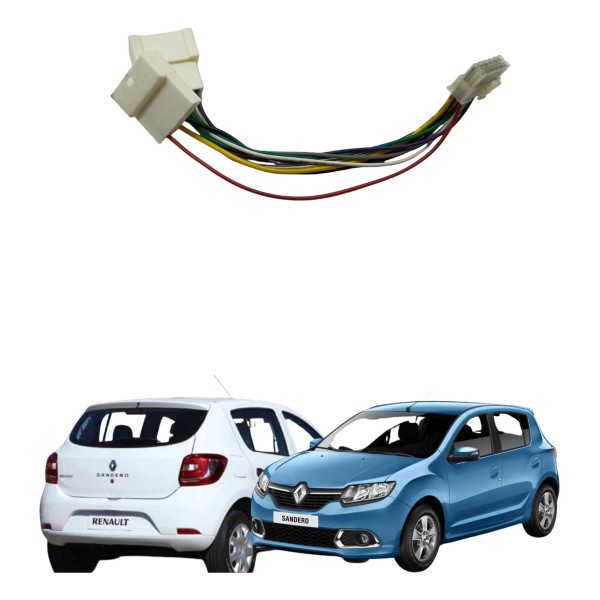 Plug Conector Do Radio Renault Sandero 2016 Usado