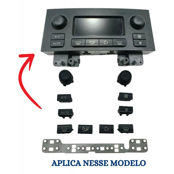 Botão Interruptor Do Ar Cond Digital Peugeot 307 C4 Usado